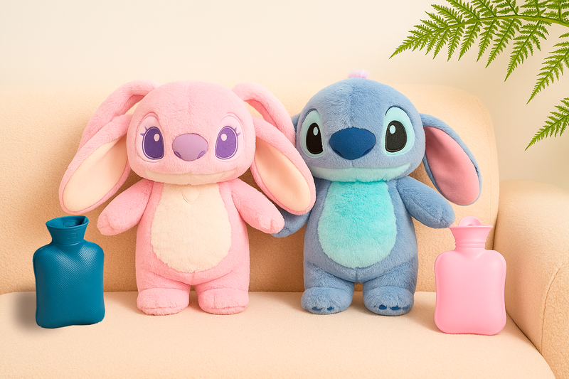 Conjunto Stitch com Bolsa de Água Quente™
