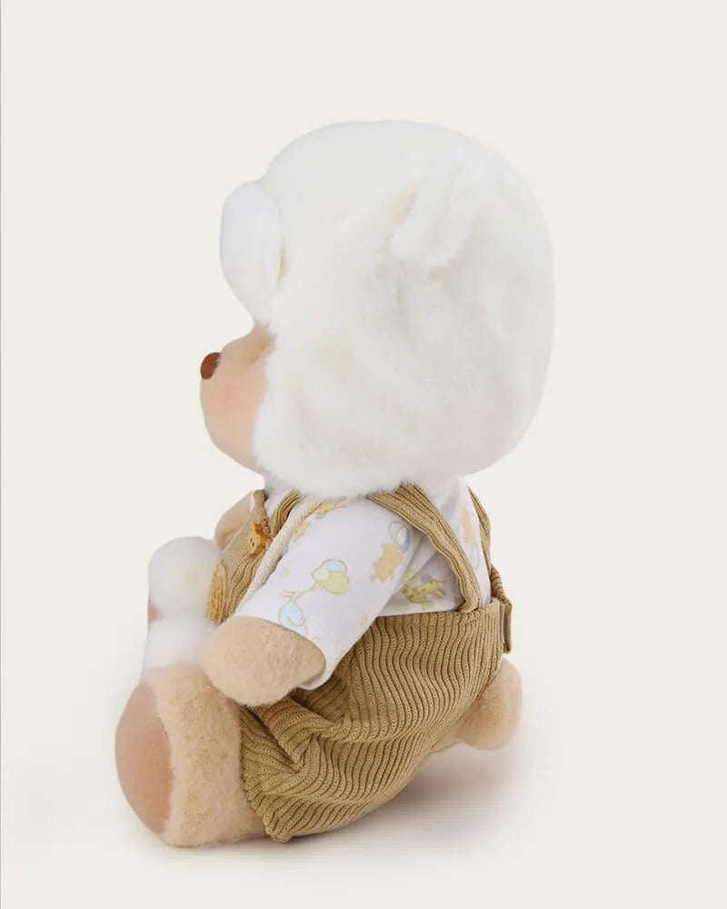 Urso Jardineiro Peludo™ | Urso de Pelúcia Feito à Mão