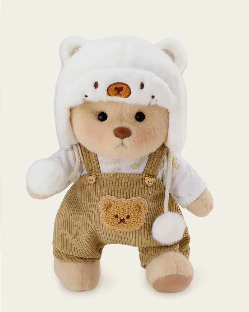 Urso Jardineiro Peludo™ | Urso de Pelúcia Feito à Mão