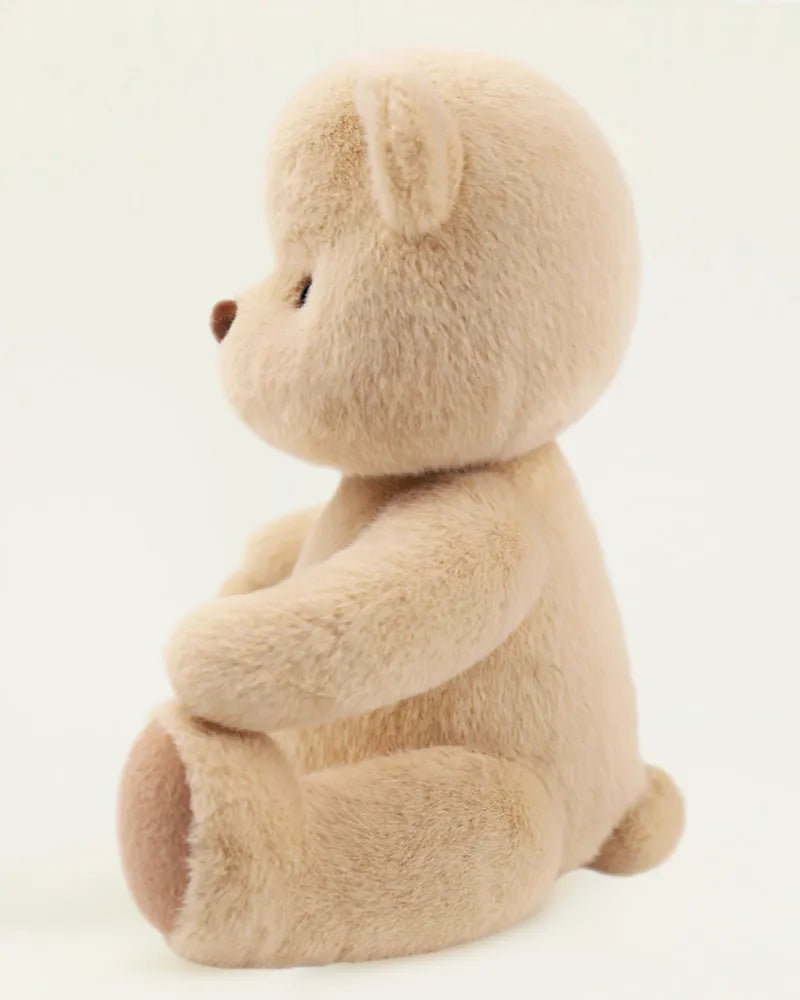 Urso Pardo Peludo™ | Urso de Pelúcia Feito à Mão