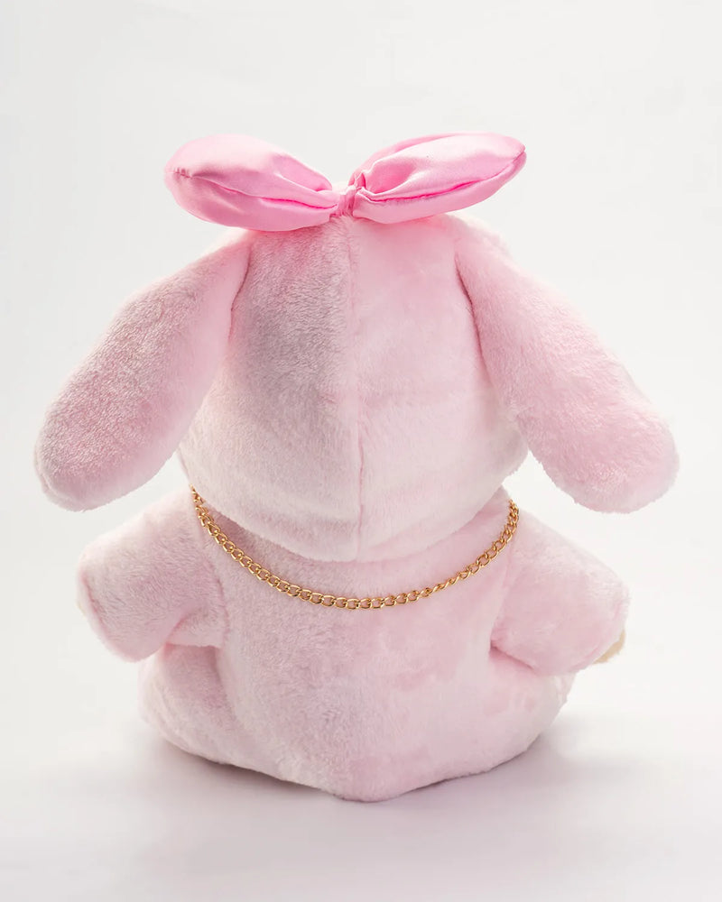 Urso Morango Peludo™ | Urso de Pelúcia Feito à Mão