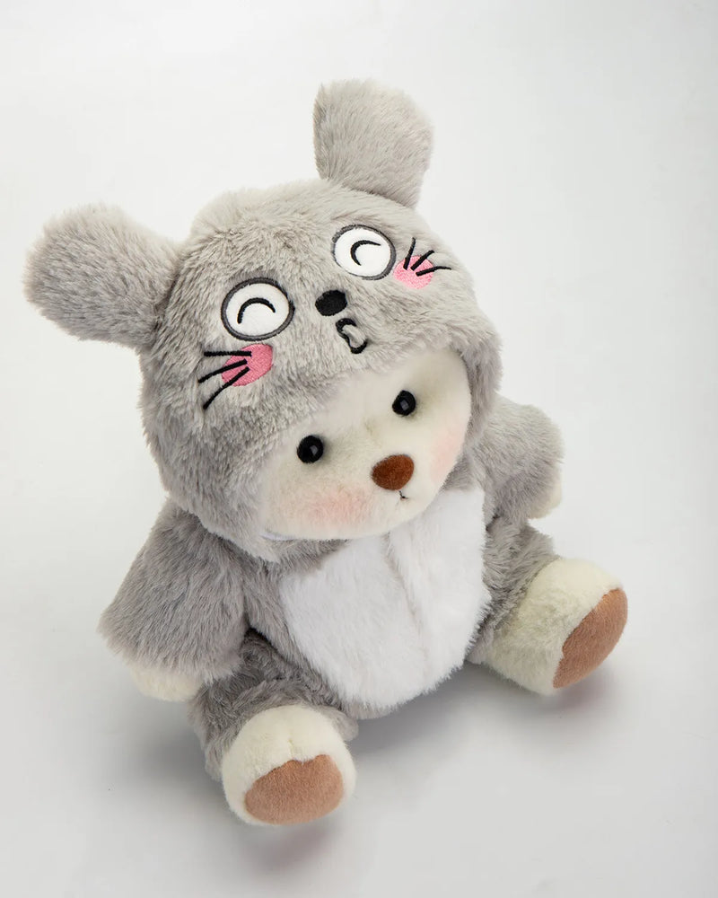 Urso Totoro Peludo™ | Urso de Pelúcia Feito à Mão