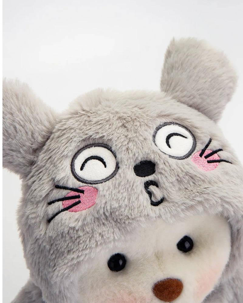 Urso Totoro Peludo™ | Urso de Pelúcia Feito à Mão