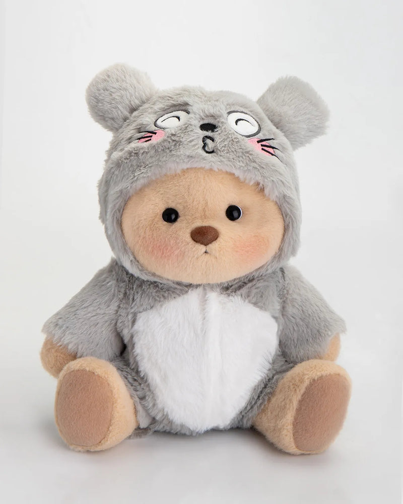 Urso Totoro Peludo™ | Urso de Pelúcia Feito à Mão