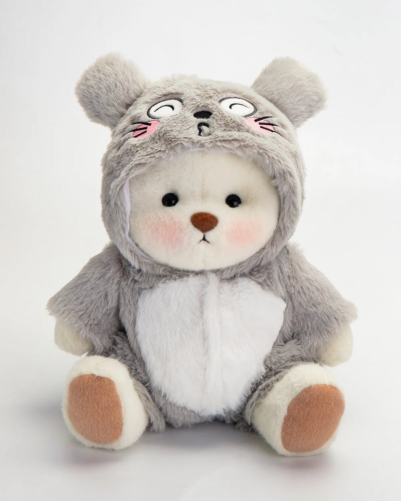 Urso Totoro Peludo™ | Urso de Pelúcia Feito à Mão