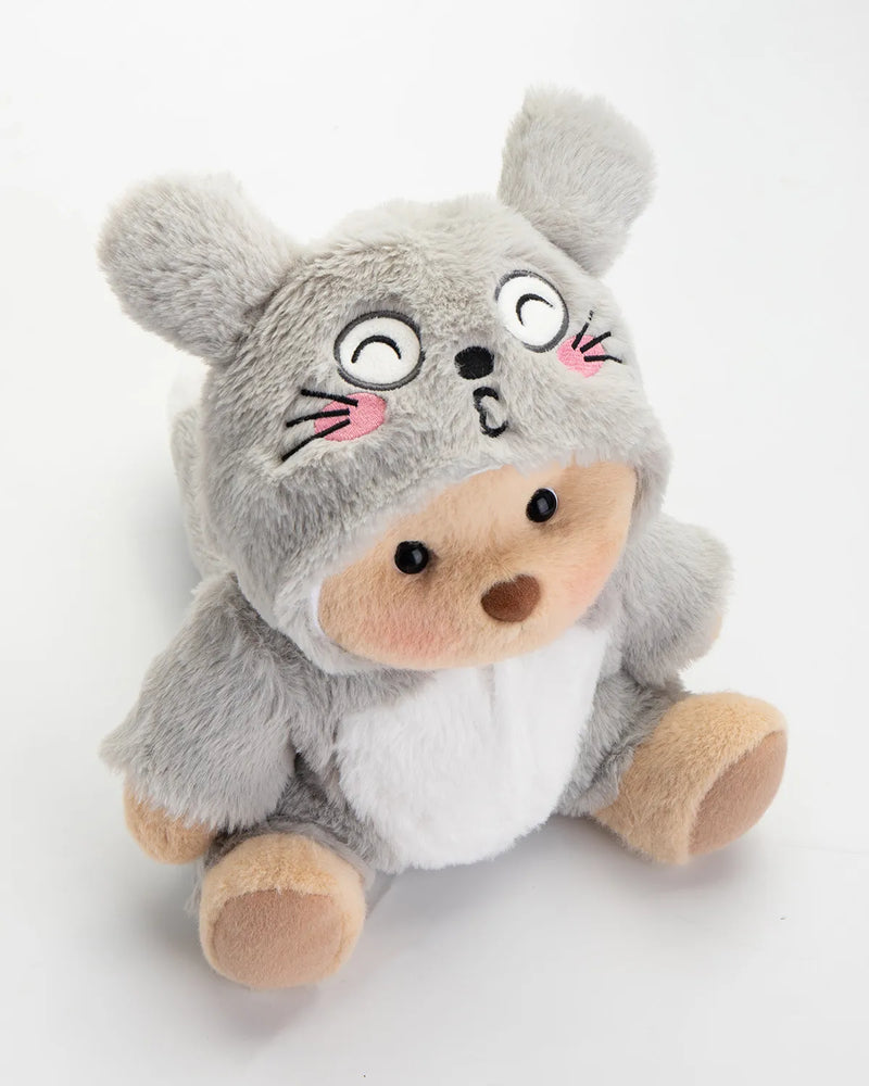 Urso Totoro Peludo™ | Urso de Pelúcia Feito à Mão